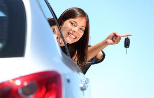 Customer with Gold Coast Rental Car — Fast & Affordable Car Hires in Bilinga, QLD
