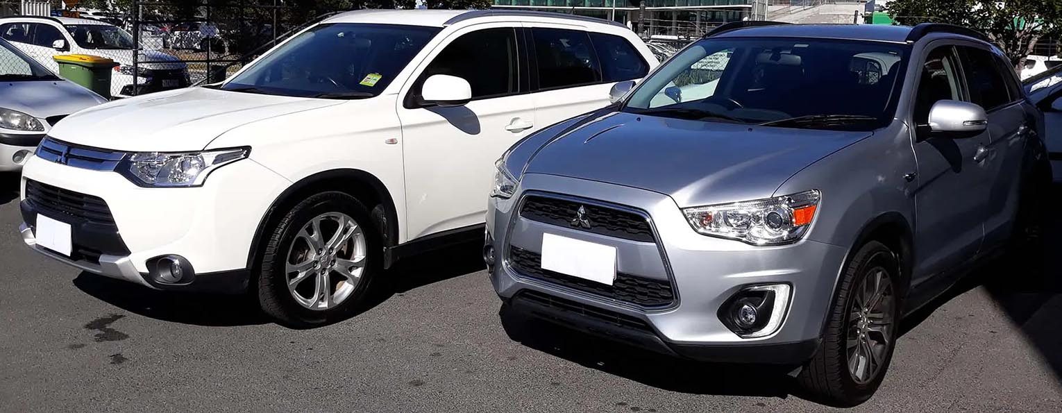 ASX Outlander White and Grey — Fast & Affordable Car Hires in Bilinga, QLD