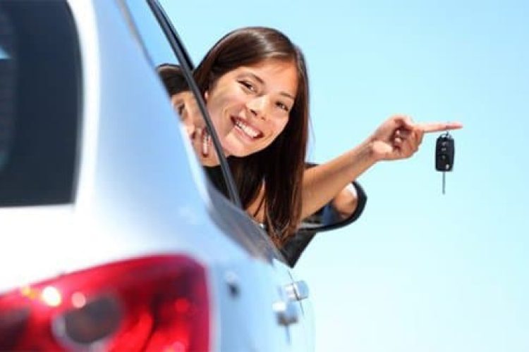 Customer with Gold Coast Rental Car — Fast & Affordable Car Hires in Bilinga, QLD